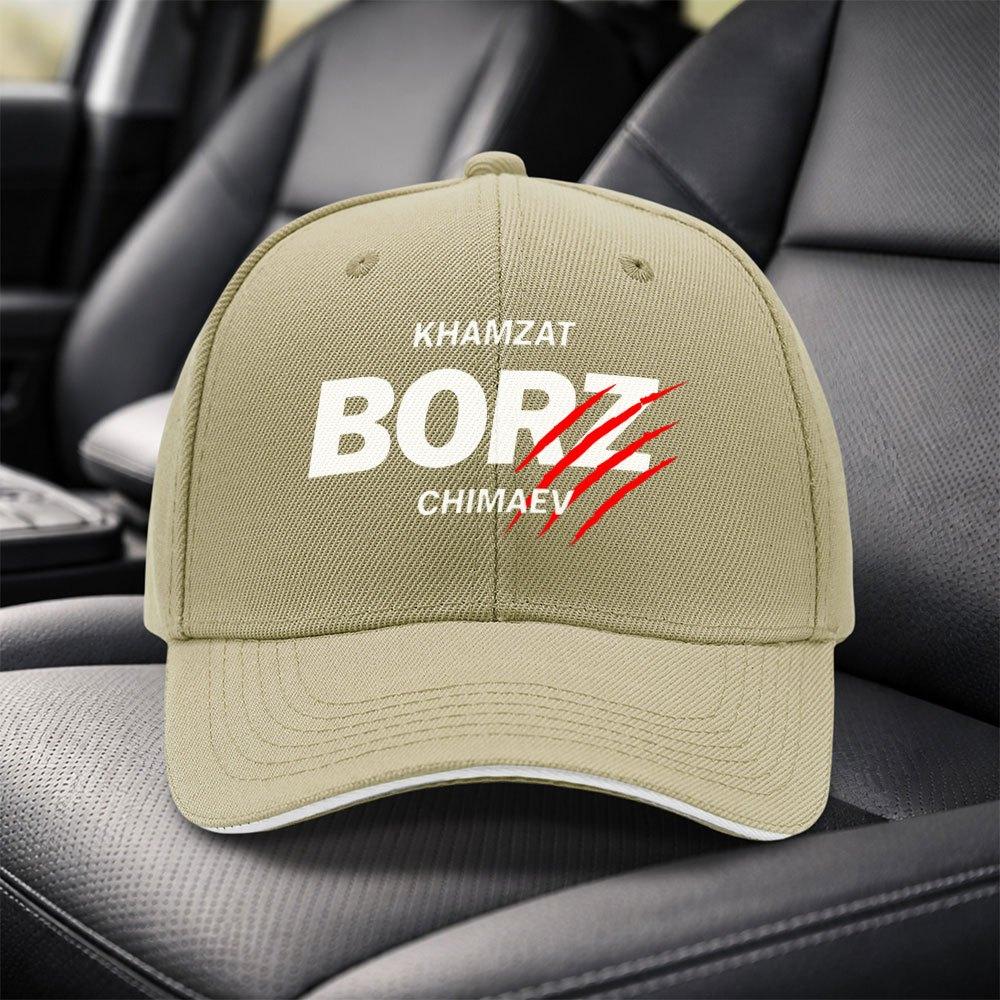 Chimaev Sandwich Cap  Classic Black Adjustable Baseball Cap for Unisex  Women