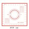 70x50cm Oversized Silicone Kneading and Rolling Mat, Heat-Resistant Non-Stick Baking Tool & Dough Mat