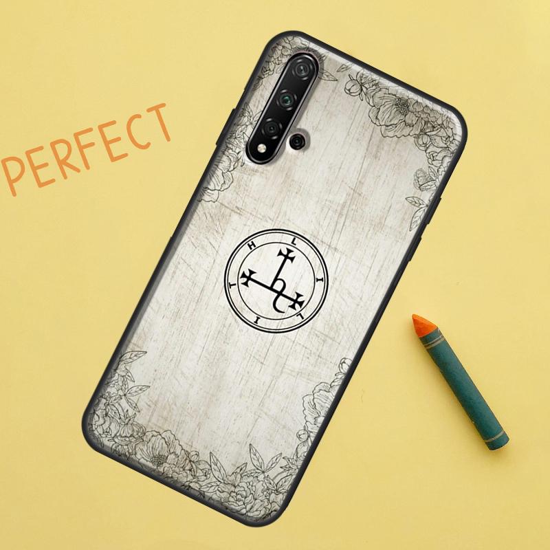 Sigil of Lilith For Huawei Nova Y91 Y70 Y72 Y73 Y60 Y90 Y61 8i 7i 11i 12i 12s 9 10 SE P20 P30 P40 Lite Case