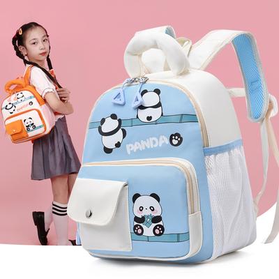 New Primary School Bag Cute Cartoon Spine Backpack Boys and Girls Anti-splashing Children's Backpack