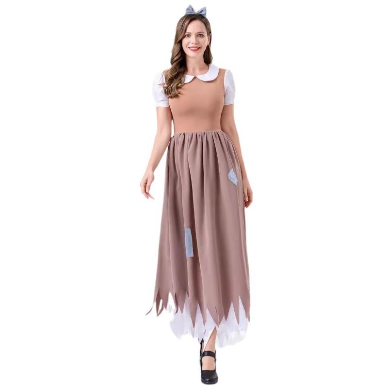 Fairy Tale Snow White Play Costume Snow White Rags Maid Maid Dress Adult