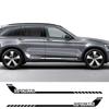 Car Door Side Skirt Sticker Sport Racing Stripes Decoration Decal For Volkswagen GOLF TT MINI Benz Tesla Model Y