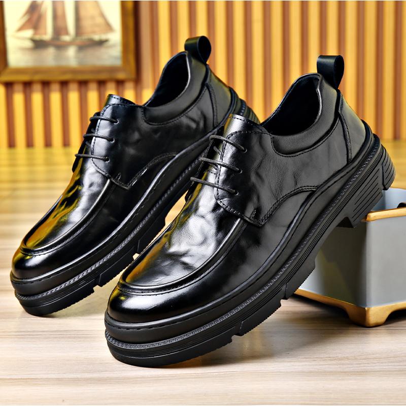 

Мужские туфли на шнуровке, повседневные, удобные, оксфорды, мужские, из натуральной кожи, модные, офисные, дизайнерские, мужские туфли, новое поступление 10