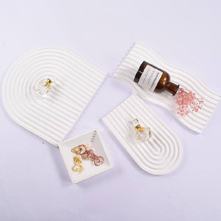 Resin Tray Mold Silicone Coasters Mold for Cup Mat Home Decor Jewelry Box Mold