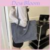 Cotton Shoulder Bag With Magnetic Closure For Daily Casual Use