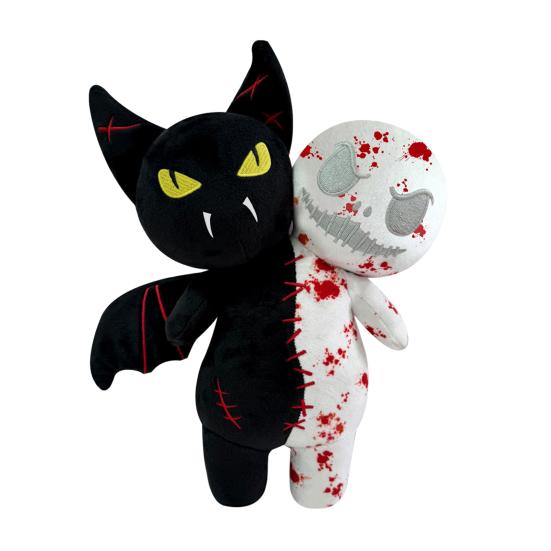 

Хэллоуин светящаяся плюшевая игрушка мягкая плюшевая кукла-череп тыквы светится в темноте украшение на Хэллоуин для детей мальчиков девочек B