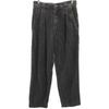 80s Euro Vintage Corduroy Pants W34 Gray Women Used