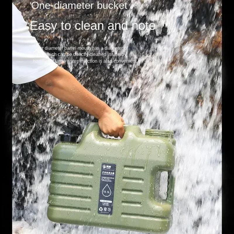 High-Capacity 11L Water Storage Jug – Detachable Faucet, Durable & Leak-Free for Driving & Adventures