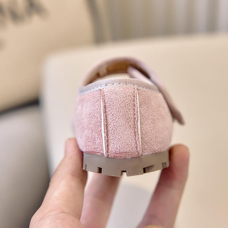 Mädchen Herbst Woll Ballerinas - Weiche Sohle Leder Prinzessin Schuhe