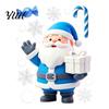 Storefront Holiday Ornament Christmas Static Window Clings, Reusable Stickers with Santa Claus Snowman Decorative Snowflake Clings Xmas Tree Patterns,