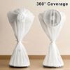 1pc Fan Dust Cover Universal Electric Vertical Floor Fan 360° Dustproof Covers Round Washable Damp-Proof Protector