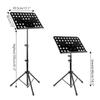 AKOZLIN Folding Music Stand, Adjustable Angle and Height, Music Stand, Music Stand, Music Stand, Height Adjustable from 49cm to 127cm, Projector