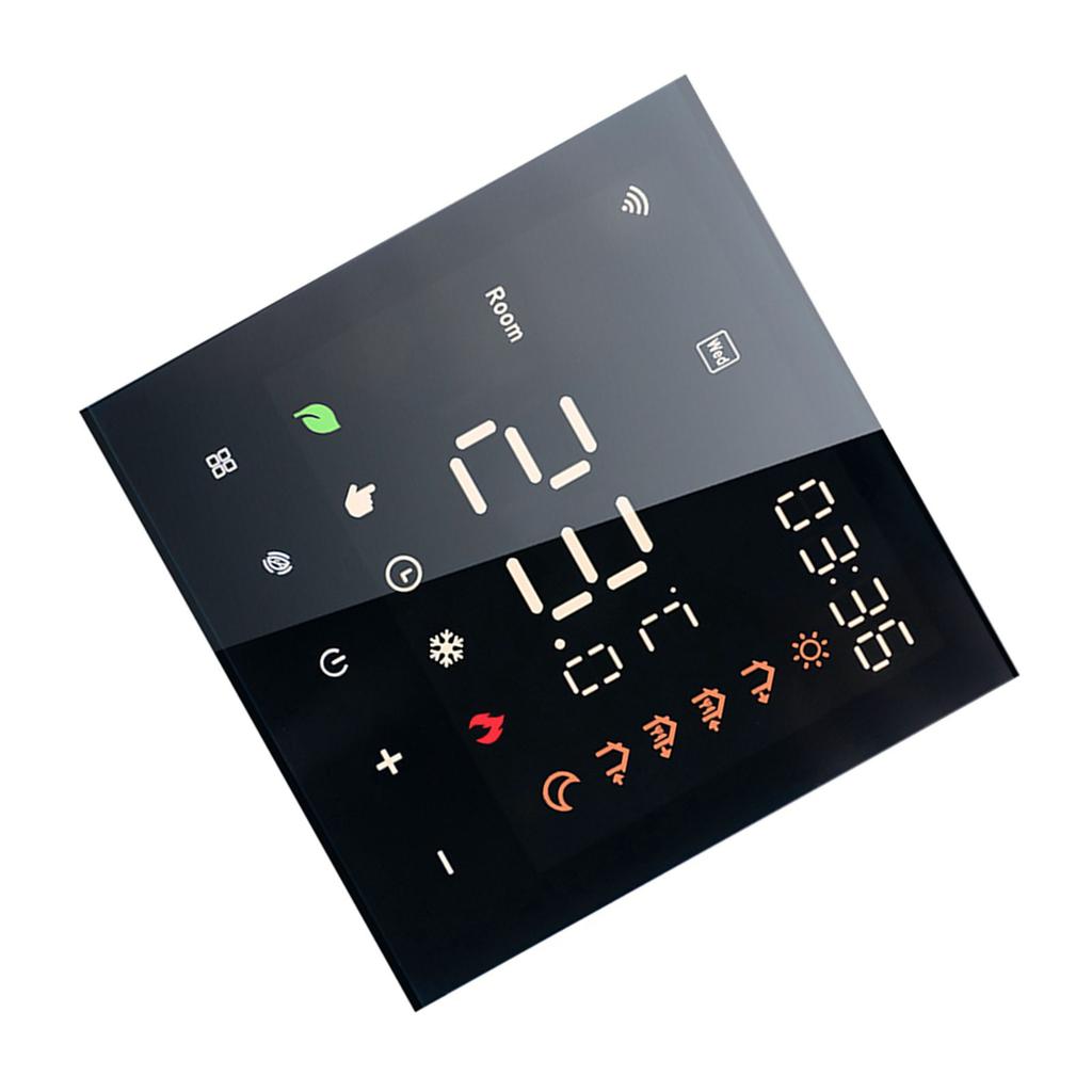 Smart Thermostat Digital Programmable LCD Display Touchscreen Underfloor Heating Temperature Controller Digital
