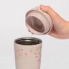 Starbucks Coffee SAKURA2026 Stainless Steel TOGO Bottle Pink Beige & Gold 473ml