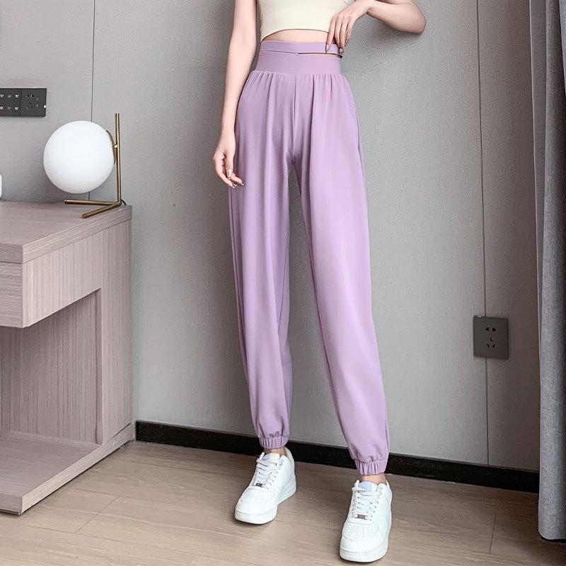 

Женский летний быстросохнущий фитнес-комплект: Беговые брюки и ударопрочный бюстгальтер для йоги M