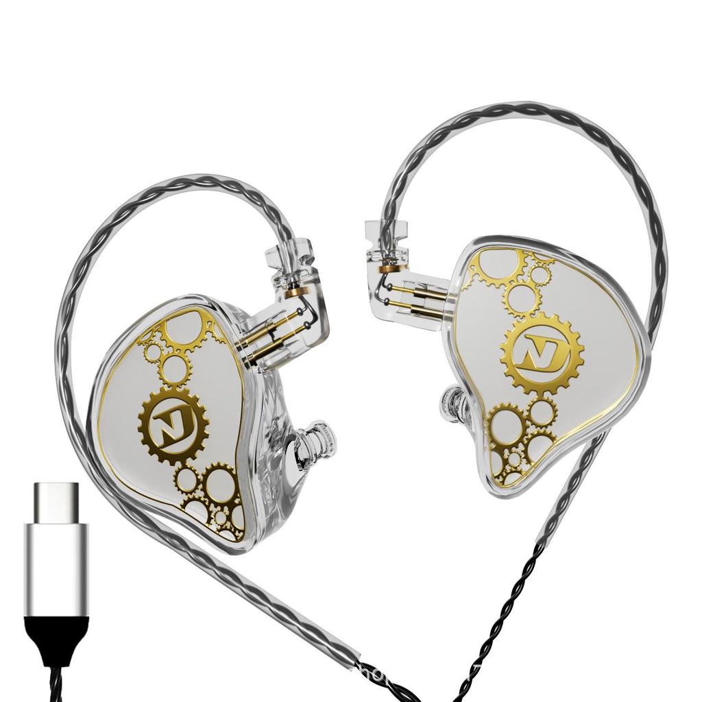 ND Venus Wired Type-C Earbuds with HIFI Sound & Heavy Bass for Live Streaming