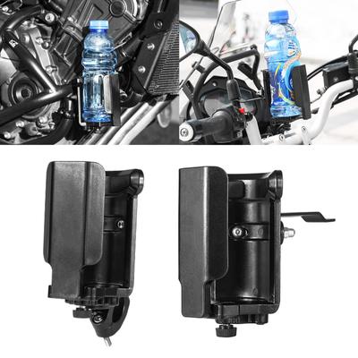 Motorcycle Cup Holder Adjustable Drink Holder for 52mm-70mm Kettles,Handlebar Mount for Motorcycle Scooters Bike