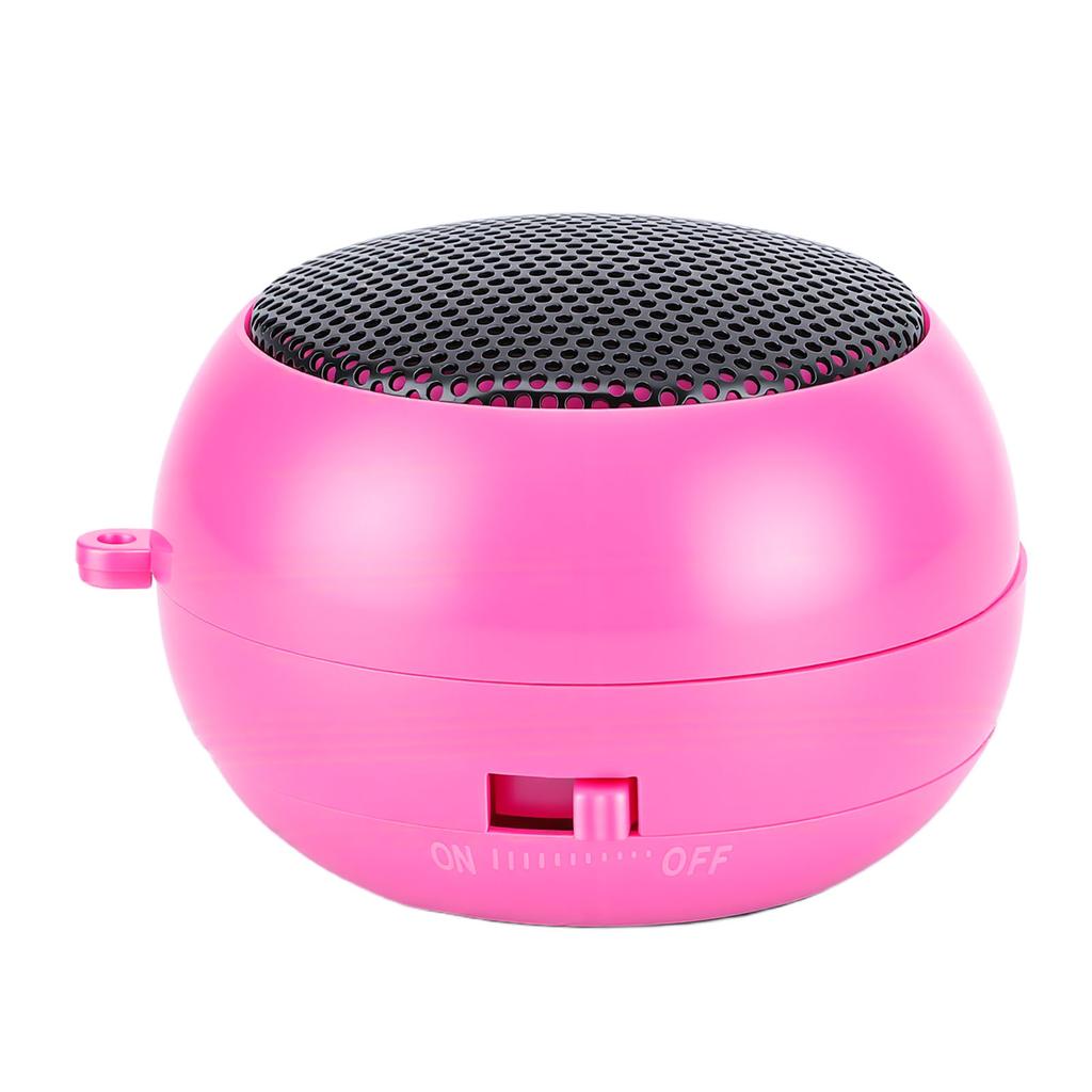 Tragbarer Hamburger-Lautsprecher Einziehbarer USB-Wiederaufladbarer MP3 MP4 Kompakter Hamburger-Lautsprecher für Reisen