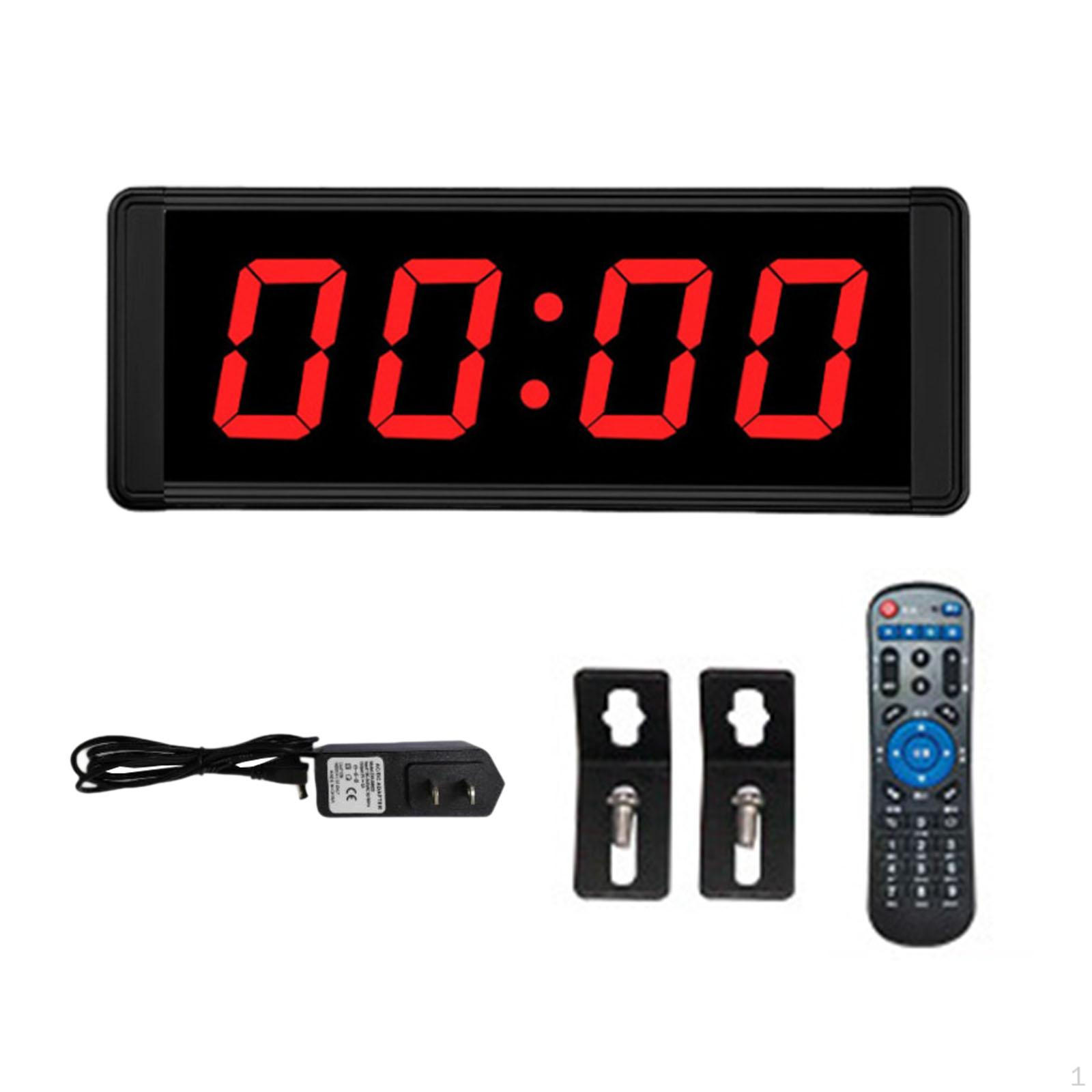 

Красный светодиодный дисплей таймера для гонок и хронометража для тренировок на открытом воздухе 1.5 Inch_4 Bit