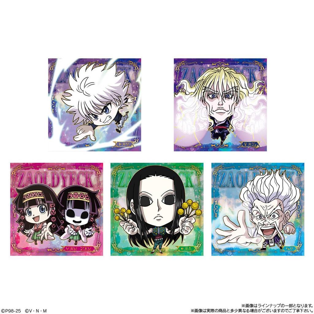 Niformation Stickers x Wafers 8 Box HUNTER×HUNTER Vol. 20-Piece (Candy Toy)