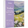 Ohuhu Watercolor Paper Cotton Top 229mmx305mm Medium 300gsm Sketchbook Pad Thick 30 Sheets 60 Pag...