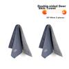 BIAZE Car Wash Towel, Specialized Car Cleaning Cloth, Vehicle Towel, Suede Absorbent Non-Scratch Wiping Cloth, 30*40 Cm, Two-Pack