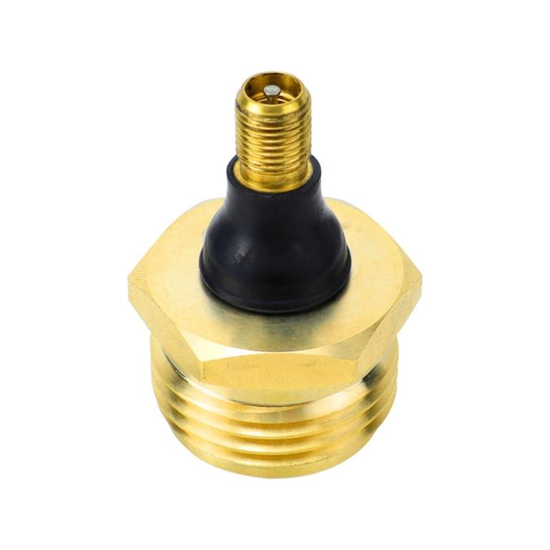 Brass RVs Winterization Plug for Water Pipe Efficient Freeze Protection Tool Suitable for RVs Sprinkler Systems and Hoses