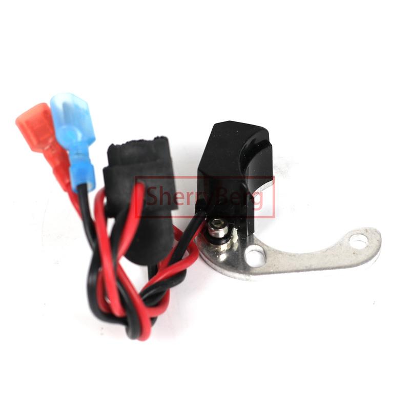 SherryBerg New Distributor Electronic IGNITION KIT fit for MG MGB & GT 62-74 Lucas 25D 25D4 4 CYLINDERS
