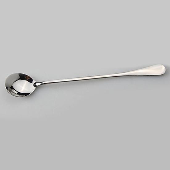 Küchenhelfer für Zuhause, 4 Stück, lang, rund, Edelstahl, für Kaffee, Honig, Eis