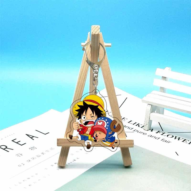One Piece Luffy, Chopper, Law, Zoro, Ace, Sanji, Sabo Acrylic Keychain