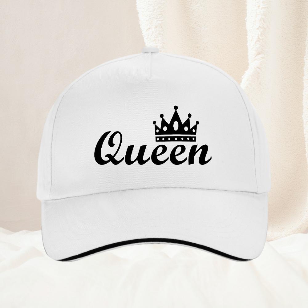 High Quality Queen Baseball Cap Embroidery Letter Snapback Caps Couple Lover Hip Hop Gorras Casual Unisex Women Casquette Hats