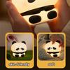 Cute Silicone Large Panda Head Nightlight Rechargeable Ambience Light Birthday Christmas Gift