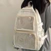 Durable Students School Bag Dustproof Large Capacity Daypack Nylon Ita Backpack  for Gift