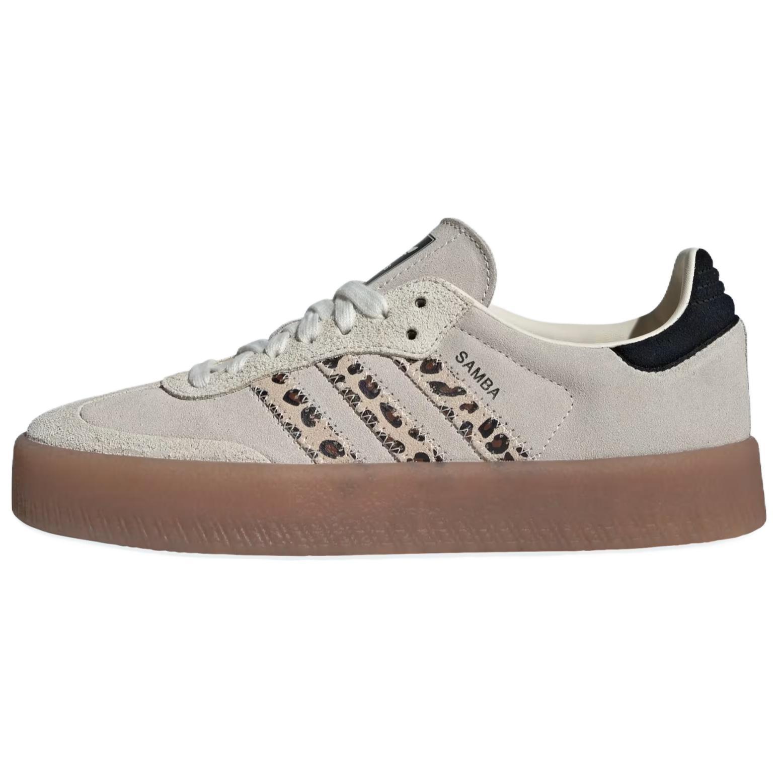 (WMNS) adidas Sambae Leopard Off White Women s JI4226 EU 40