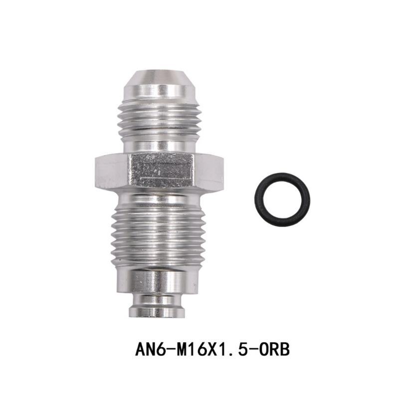 Aluminum Alloy Hydraulic Pump Rack Adapter Fitting Set For M16 and M18x1.5 Threads Suitable for Motorcycle Vehicle Repair