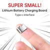 Mini Li-Ion Battery Charging Pad 3.7V 4.2V 18650 Keyboard Charging Power Plate Protection Type C Input Module