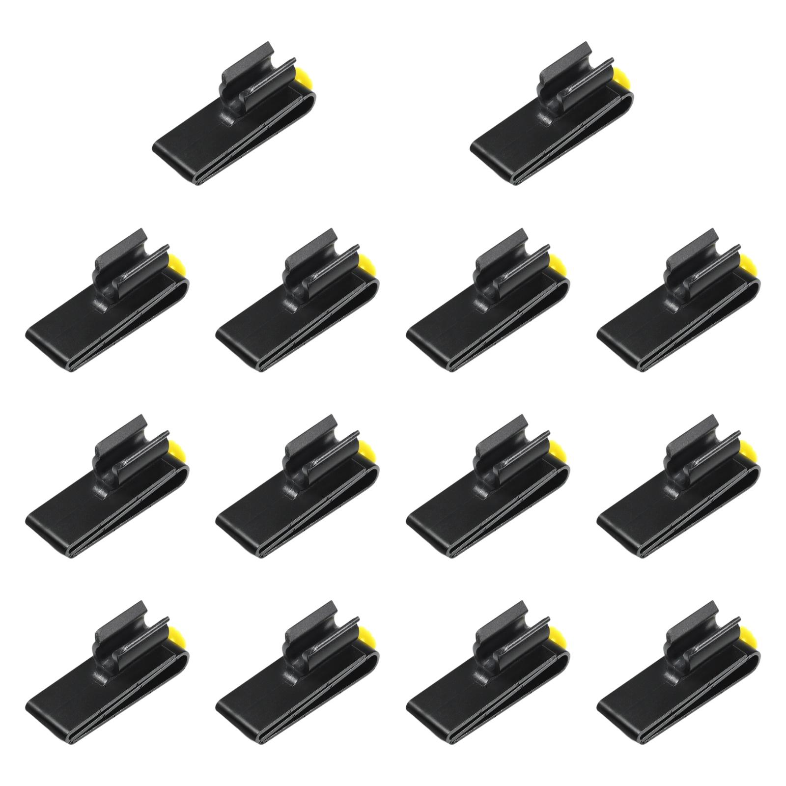 14x Golf Putter Clips Golf Club Bag Accessories for Adults Organization Golf Rack Kit Black Stand Golf Bag Clip on Putter Clamp чёрный