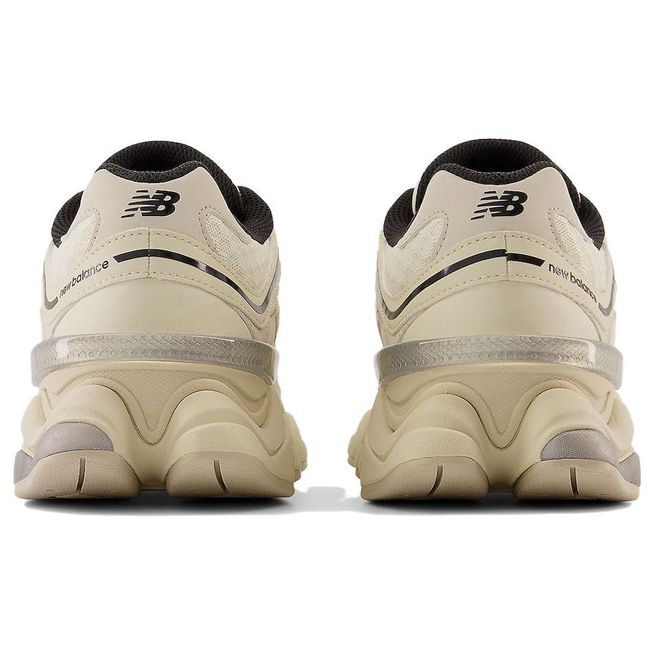 New Balance 9060 Turtledove Schwarz Unisex Sneakers Creme Silber-Metallic U9060DUA