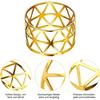 Napkin Ring Golden Metal Napkin Ring Napkin Buckle Leaf Wedding Banquet Anniversary Christmas Table Decoration 1/8 Pieces