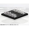 Puripura 1 12 Chess With Puripura Figures  Clear X Black 