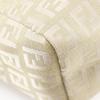 Fendi Zucca Handbag Beige Canvas Women Used