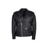 New men's locomotive leather jacket slim PU leather jacket lapel zipper jacket European and American style winter warm men