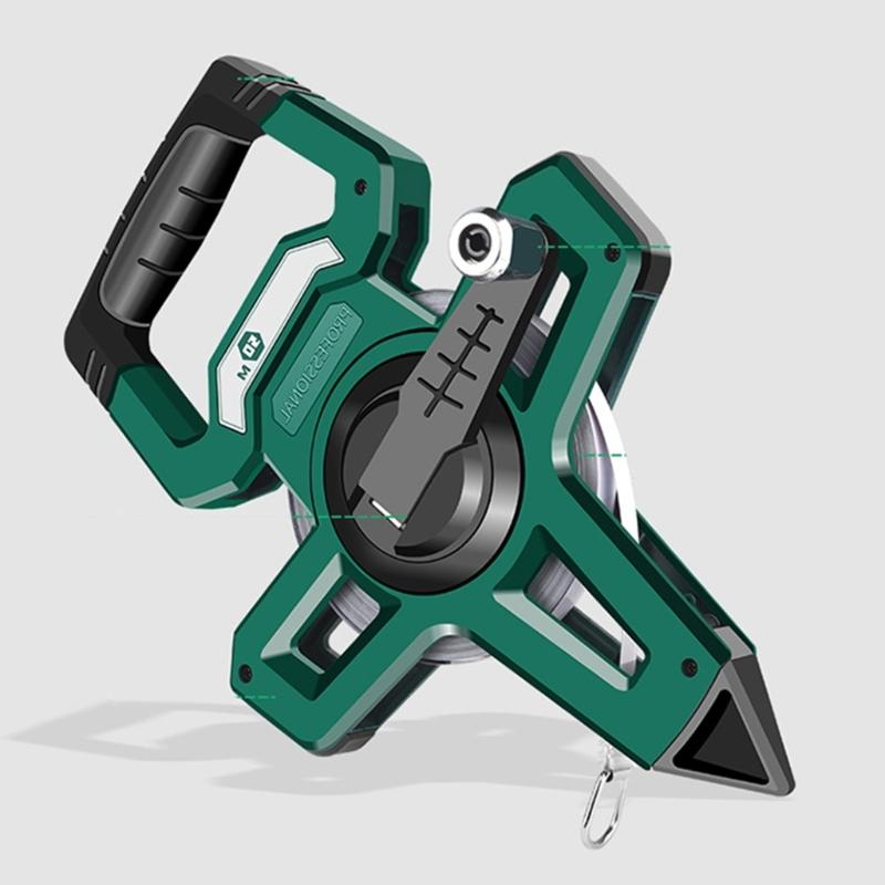 Professional Waterproof Tape Measure Easy to Use & Reliable Measuring Tool 30/50/100m for Construction House Decoration