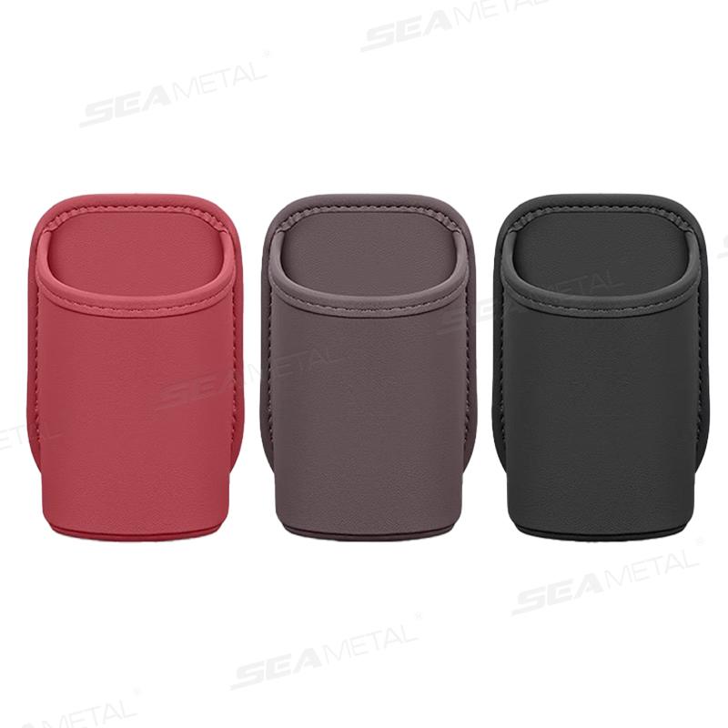 SEAMETAL Universal Car Door Cup Holder Box Back Clip Design Drink Rack Storage Bin Car Seat Back Water Cup Box Organizer Pocket Cup Holders 5