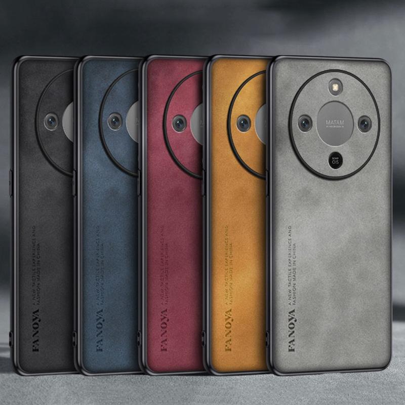 For Honor X9D Case Luxury PU Leather Phone Case For Honor X70 5G HonorX9D Back Cover Silicone Shockproof Full Protection Coque