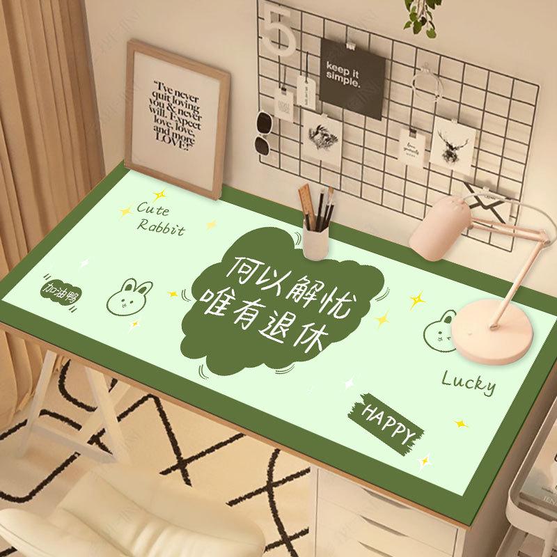 Wasserdichte und ölbeständige Schreibtischunterlage aus PVC – leicht zu reinigende, zuschneidbare Schreibunterlage für Wohnheim oder Büro.