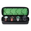 RIGICASE Hard Watch Travel Case Portable Display Storage Organizer Box with Soft Foam Pillow 4-Slot Men's Roll,