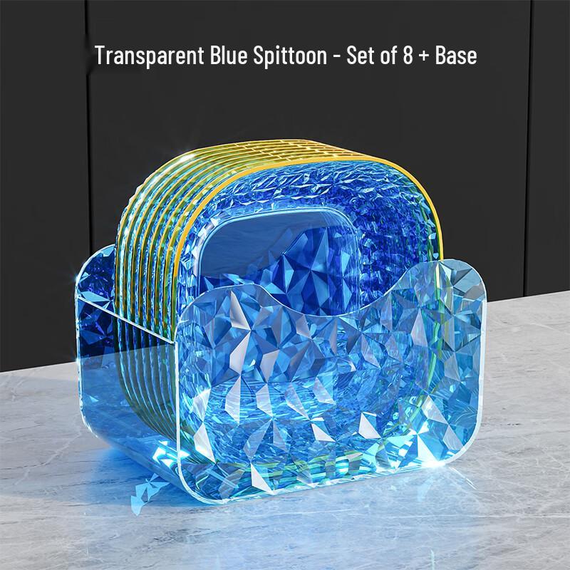 KANGMO Desktop Bone Plate Set with Blue Base