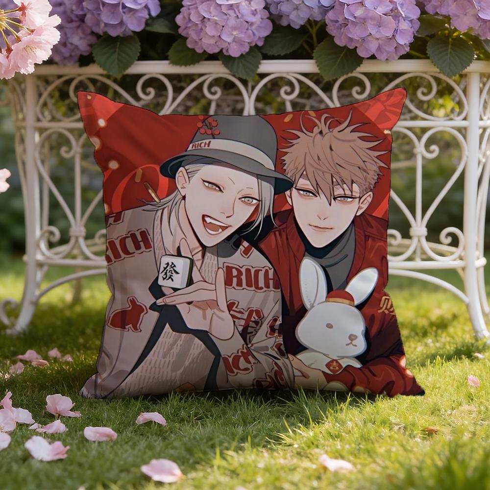 BL 19 Days C-Comics Cushion Cover Home & Car Dual-Scene Pillow Cover: Reversible for Premium Comfort