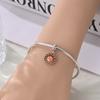 Copper Metal Perfume bottle Cute animal Bead Components Charm Bead Components Compatible With Authentic Original Bracelet High Quality Fine Jewelry